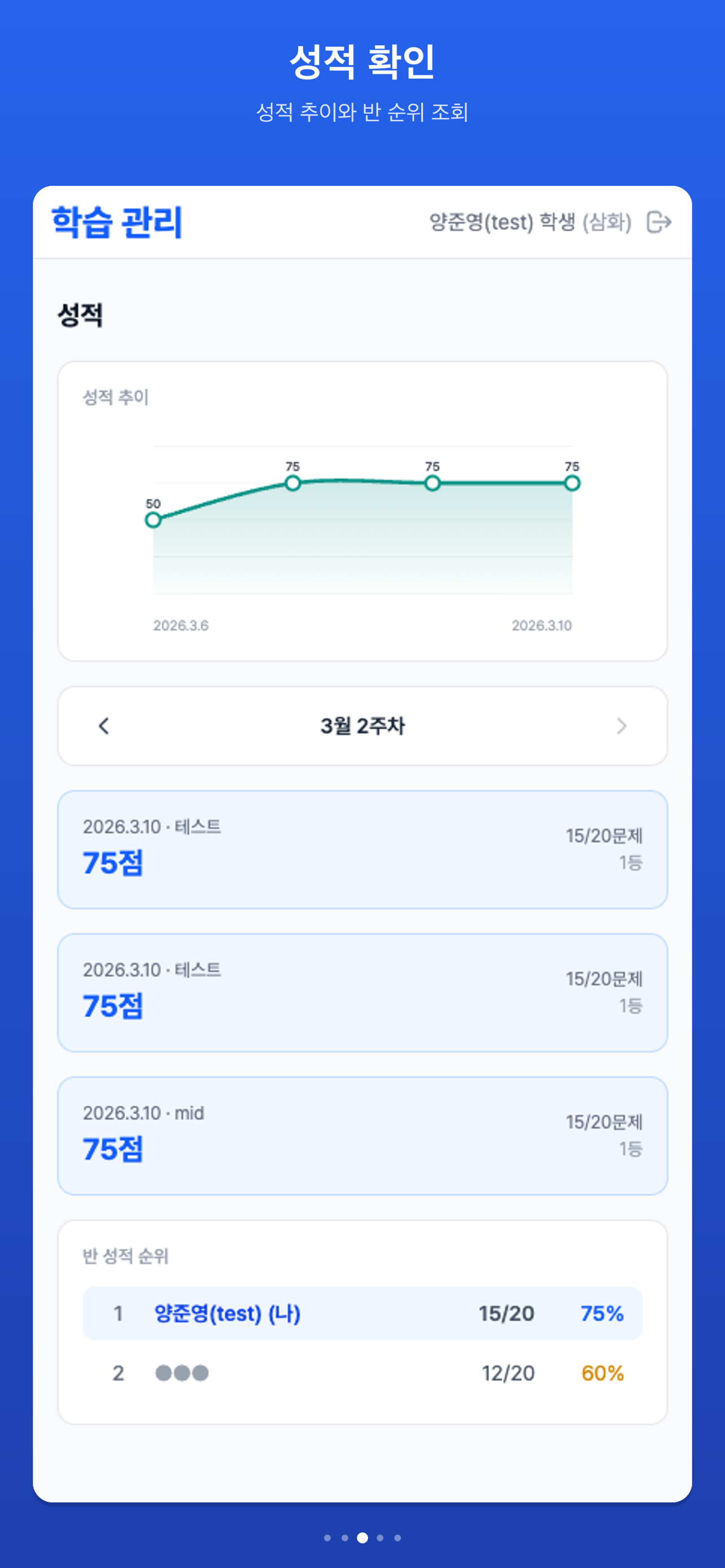 꽃피우리 학생