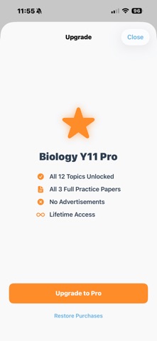 Biology Y11 screenshot