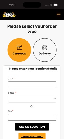 Sahara Pizza Screenshot 1 of 3