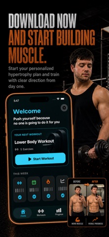 GetJacked: Beginner Gym Plan screenshot