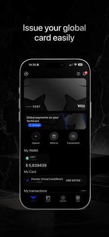 TechTechCard screenshot