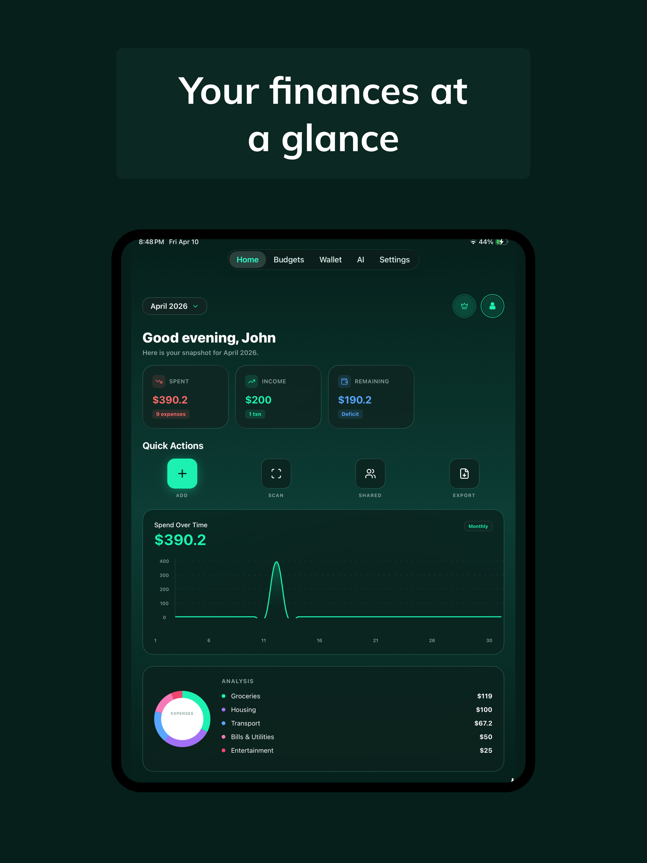 Ovlo: AI Expense Tracker