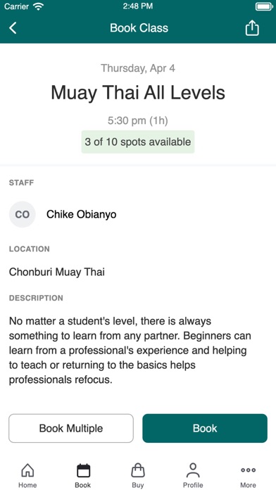 Chonburi Muay Thai Screenshot