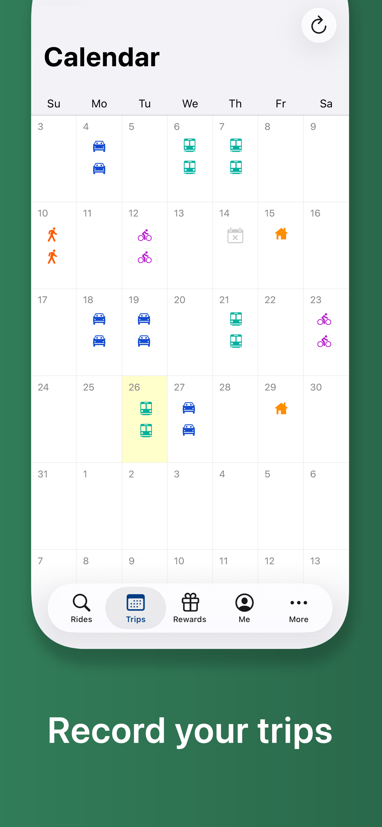 Smart Trips - Rides & Rewards