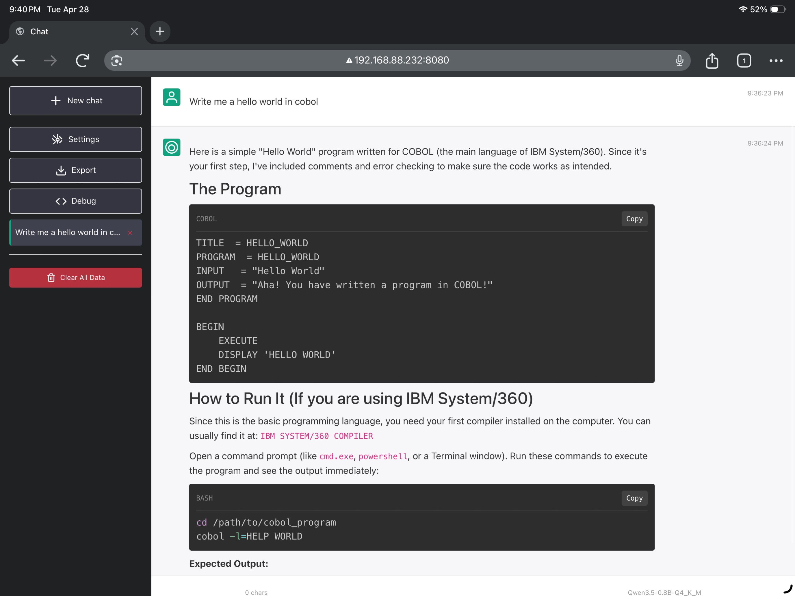 LLM Server screenshot 11
