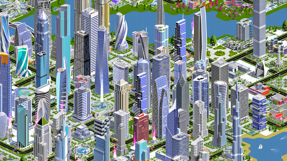 #2. Designer City 2 (iOS) Podle: Sphere Game Studios