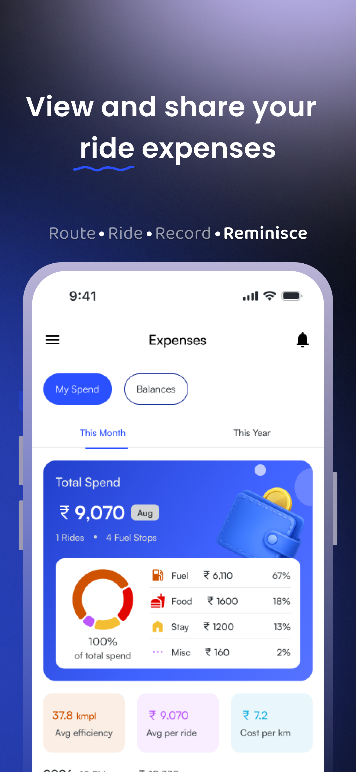 RideSense screenshot 5