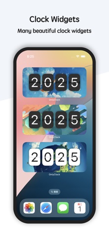 Flip clock & clock widget Screenshot 6 of 7