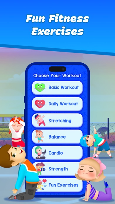 Kids Workout & Fitness Screenshot