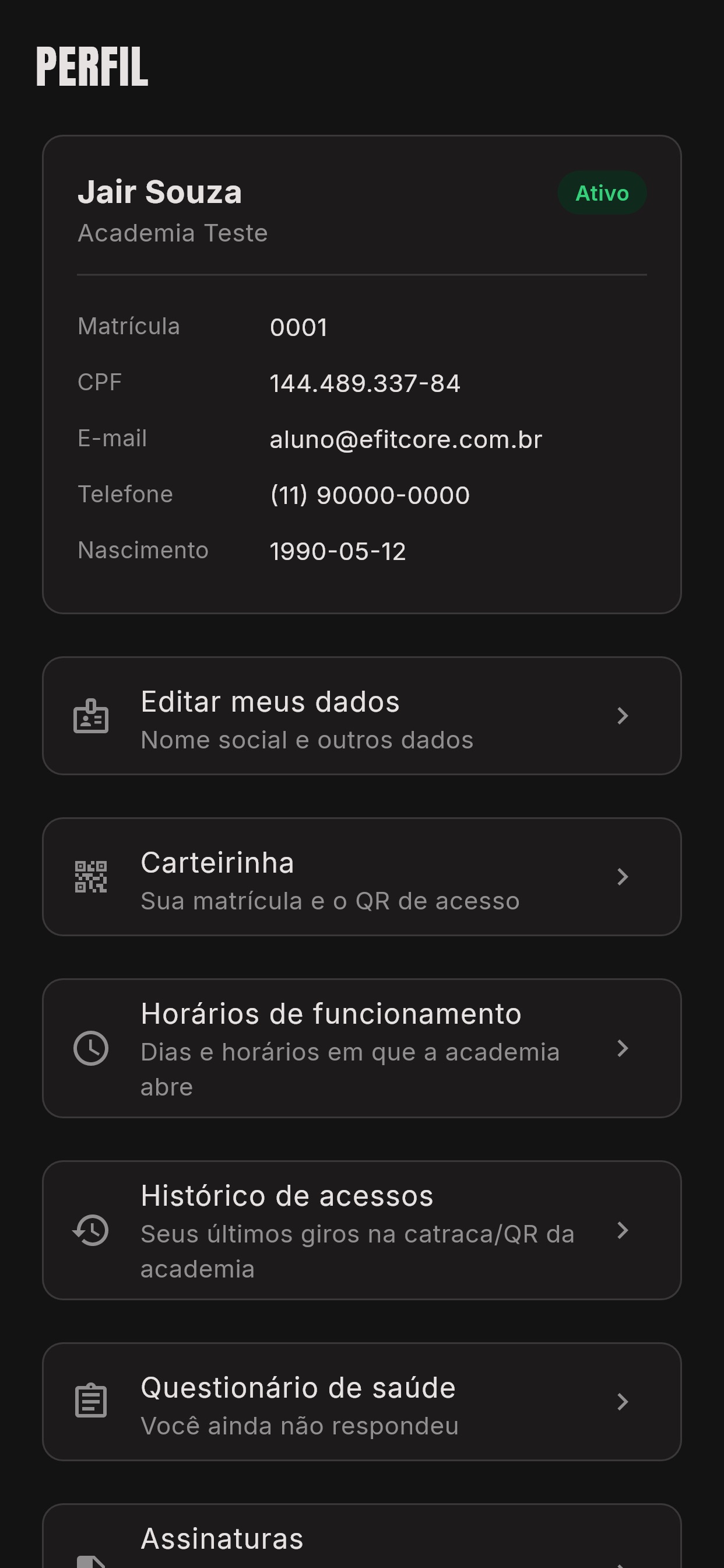 Screenshot 5 of E-Fit Core