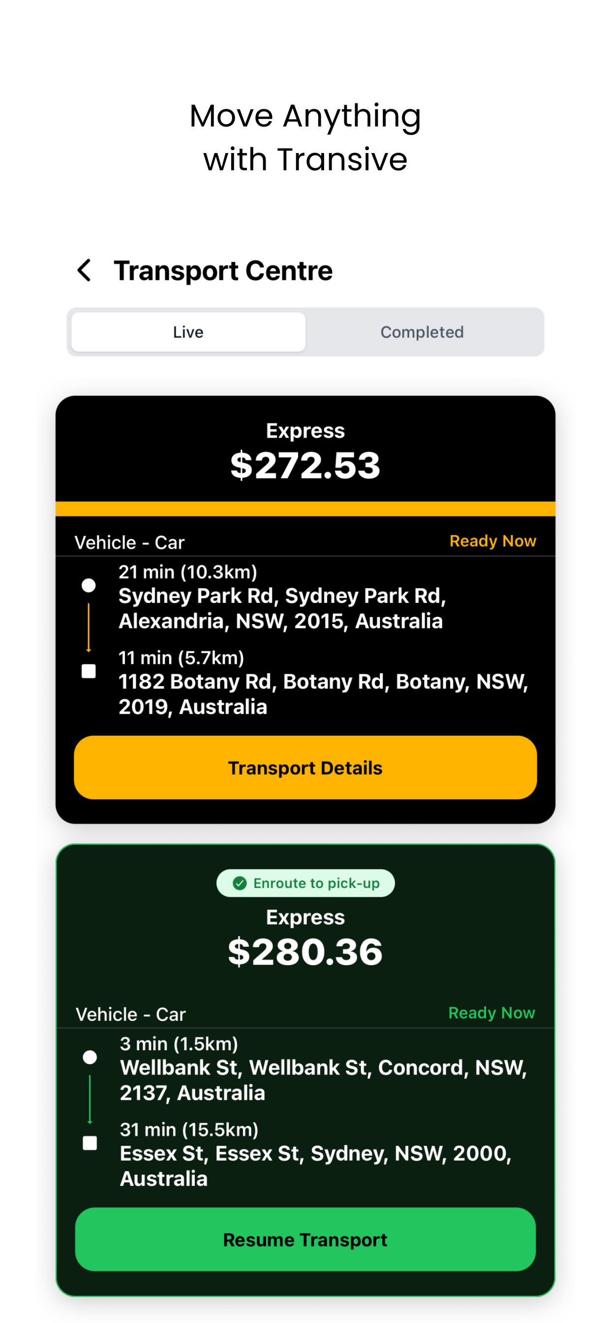 Transive Carrier screenshot 3