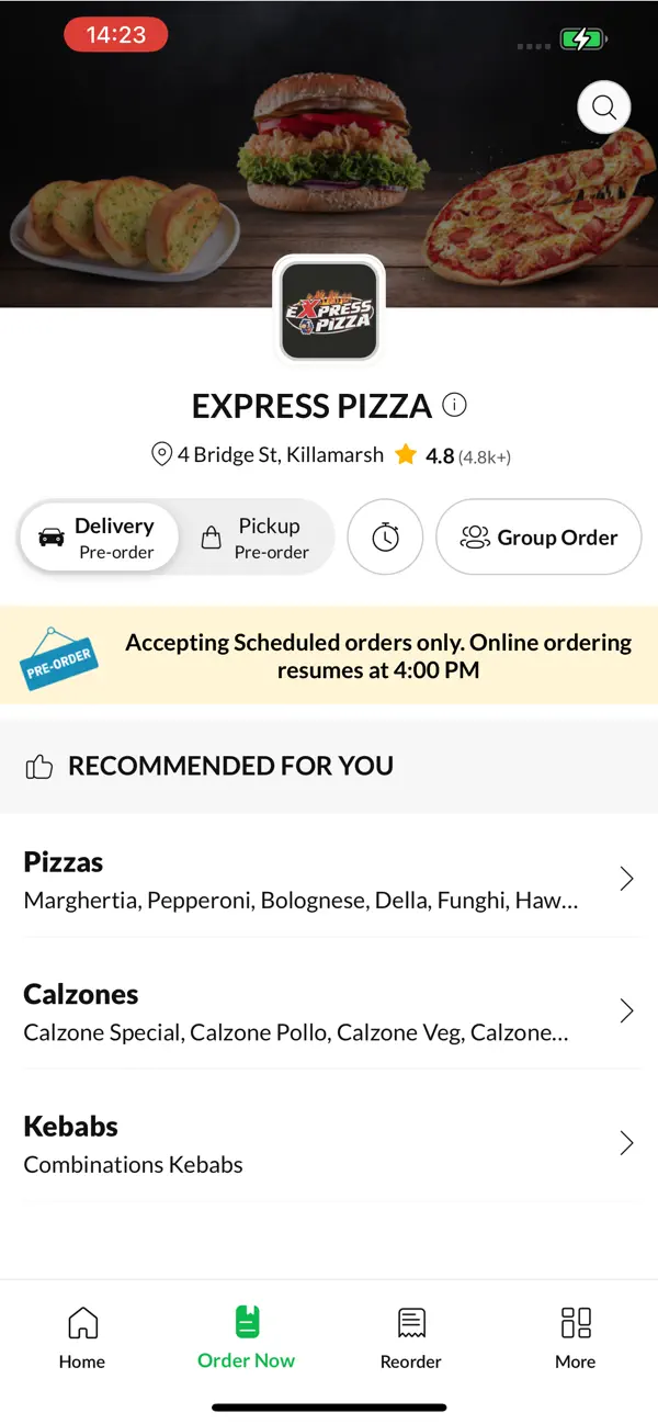 Screenshot #2 pour Express Pizza.