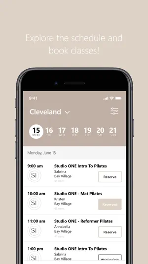 Studio ONE Pilates Cleveland screenshot 3
