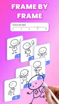 Draw Animation - Flipbook App iphone bilder 2