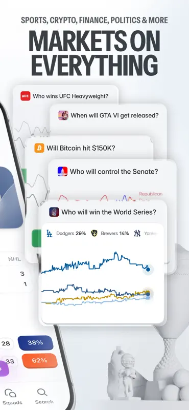 Polymarket: Trade Live Sports screenshot 3 of 8
