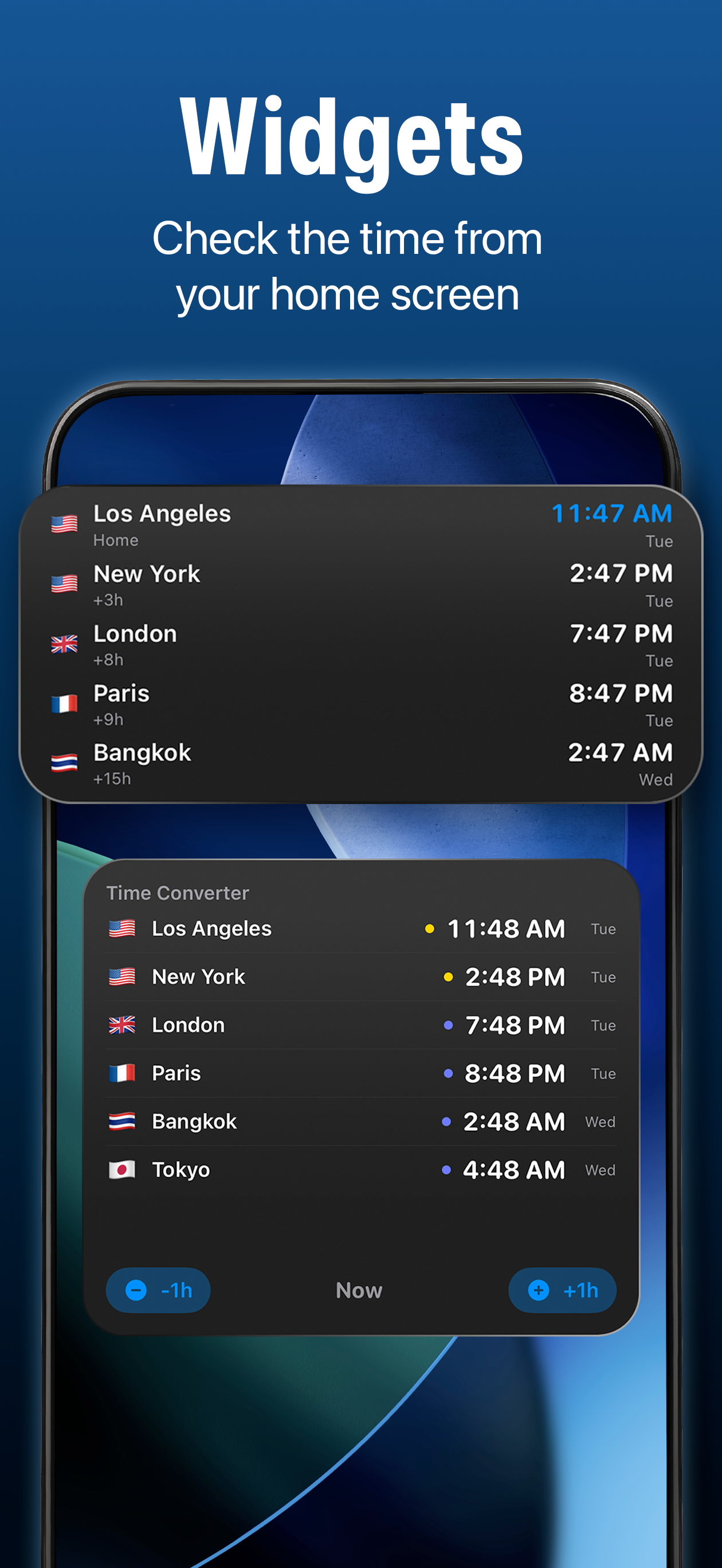 World Clock:Timezone Converter screenshot 3