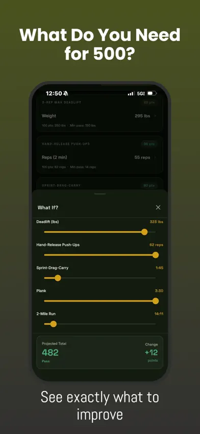 Army AFT Calculator 2026 screenshot 3