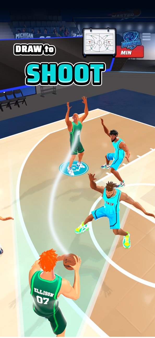 Basketball Master: Dunk Hero Hack screenshot 1 - iOS game interface