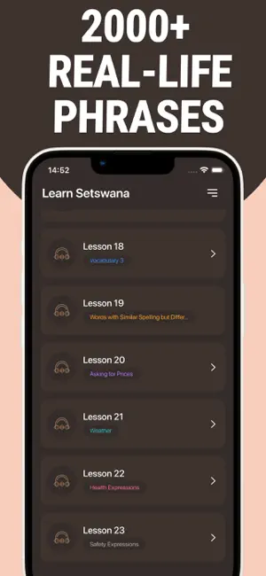 Fast - Speak Setswana Language screenshot 2