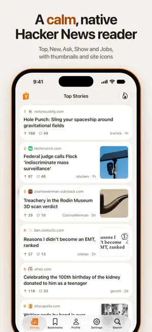 Hacker Reader screenshot 1