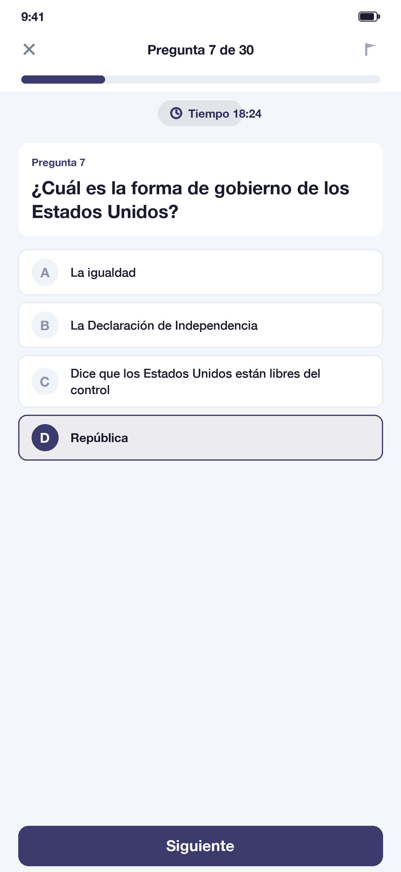 US Citizenship ES 2026 screenshot 3