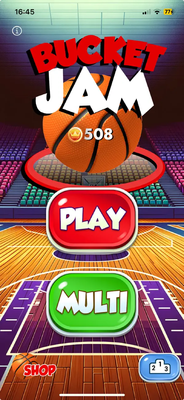 Screenshot #1 pour Bucket Jam : Basketball Shot