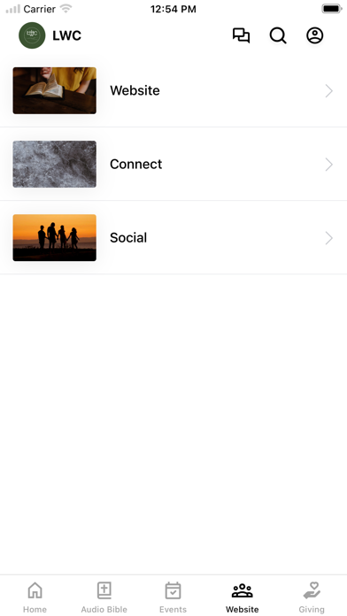 App screenshot