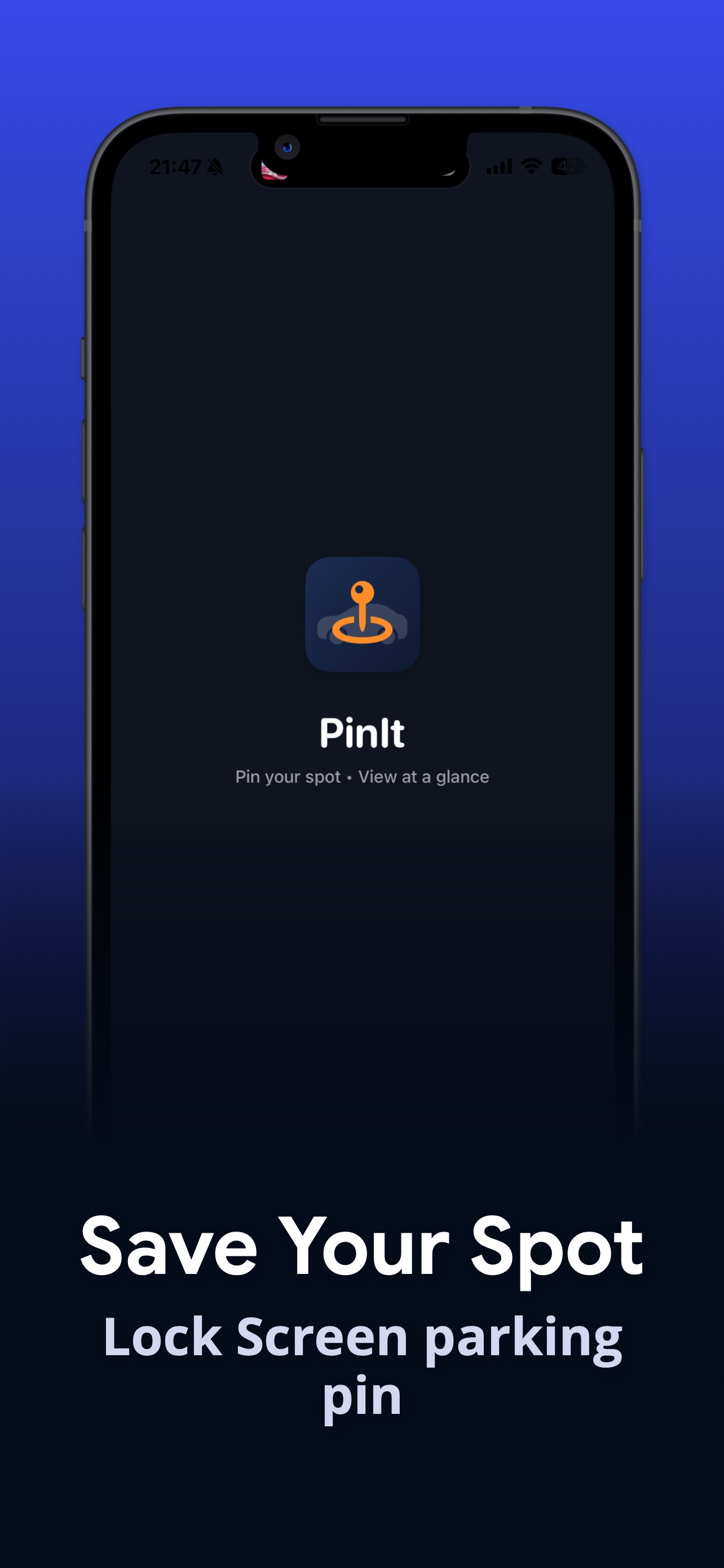 Screenshot 1 of PinIt - Parking Spot Tracker