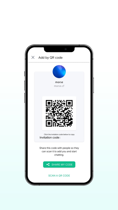 Morse M iPhone screenshot 4 - Social Networking app