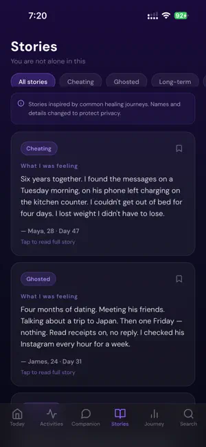 Unhook: Heartbreak Recovery screenshot 4