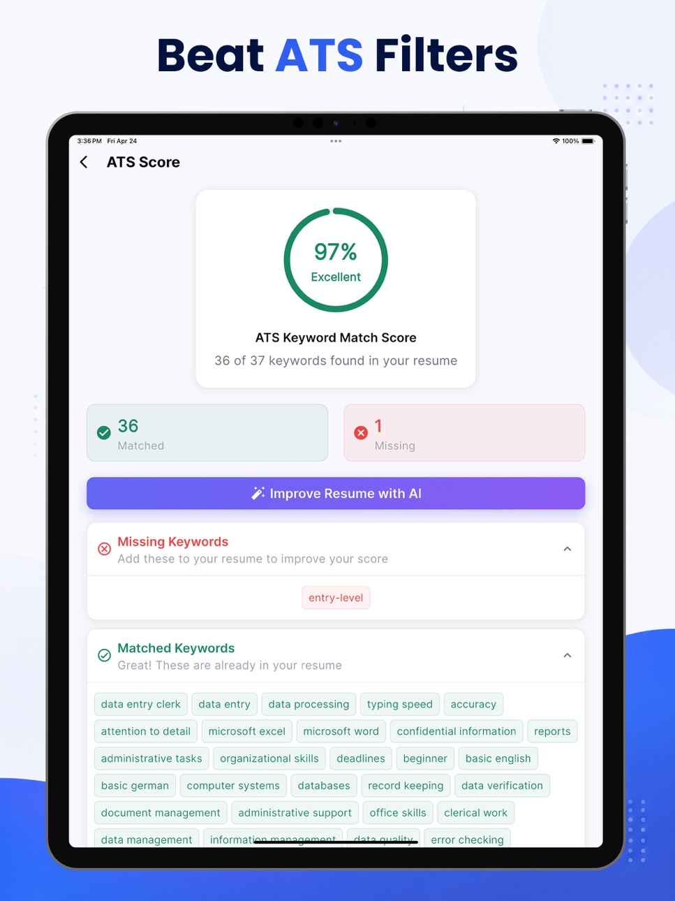 iPad screenshot