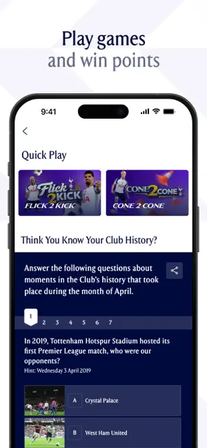 Official Spurs App iPhone screenshot 6