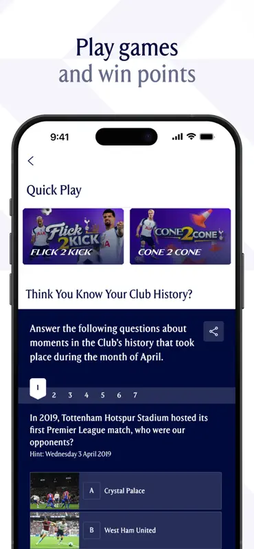 Official Spurs App screenshot 6 of 9