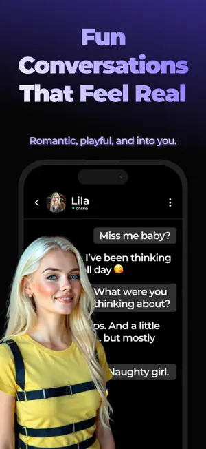 Flirty: AI Girlfriend Chat screenshot 3