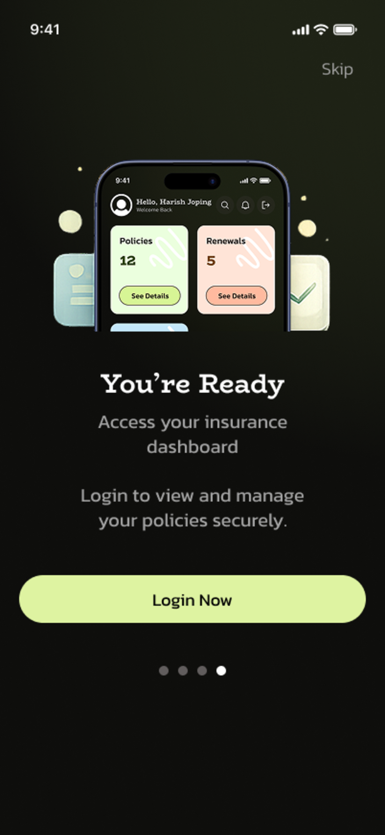 My Family Insurance Policy App screenshot 4