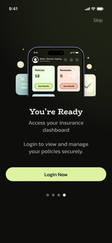My Family Insurance Policy App iPhone screenshot