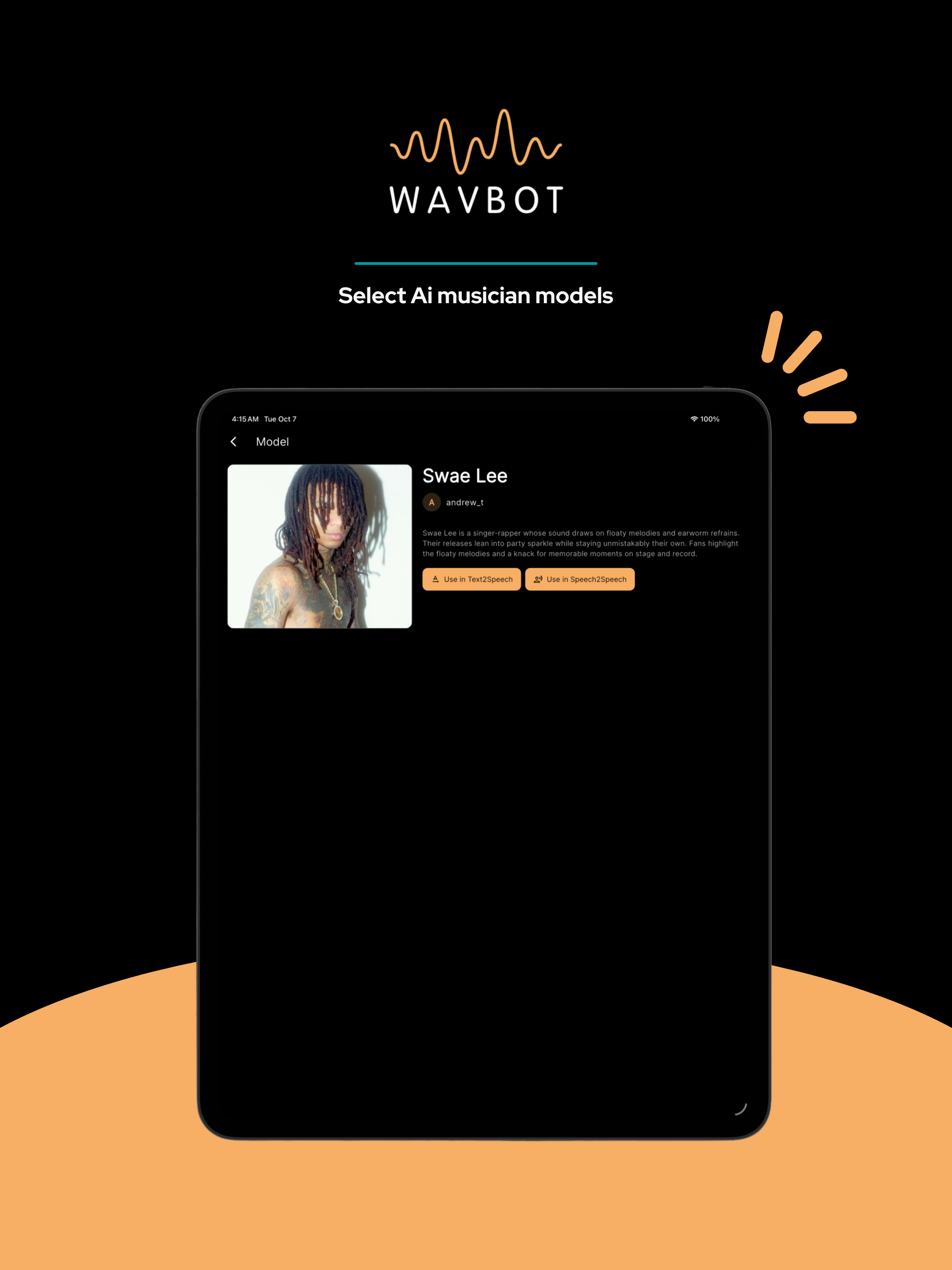 WAVbot - Ai Voice & Song Maker