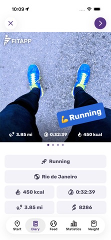 Running Tracker App – FITAPP Screenshot 3 of 10