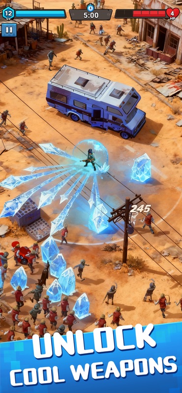 Zombie Roguebie: Shooting Game screenshot 3