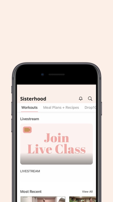 Sweat Inspire Sisterhood Screenshot