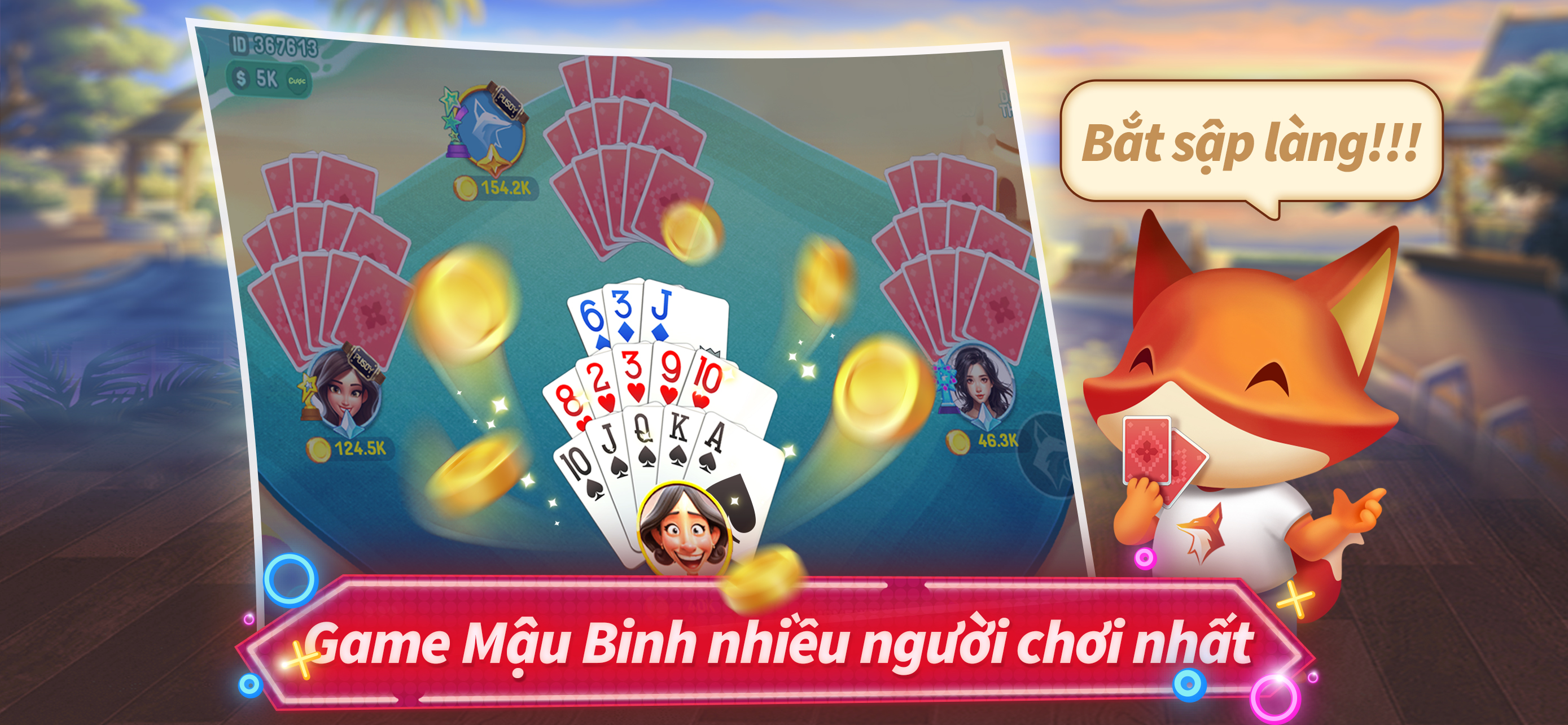 Mậu Binh Xập Xám Pro ZingPlay