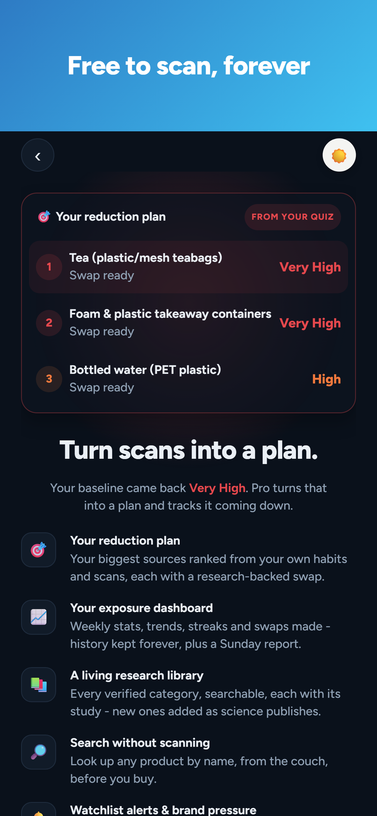Clea: Microplastics in Food screenshot 5