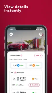 zes - araç Şarj İstasyon ağı iphone screenshot 4