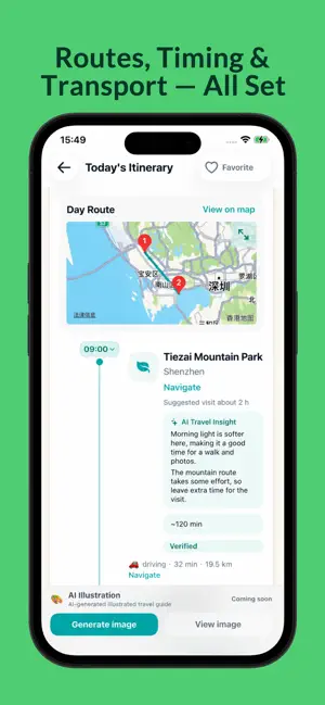 GoWhere AI: Trip Planner & Map screenshot 3