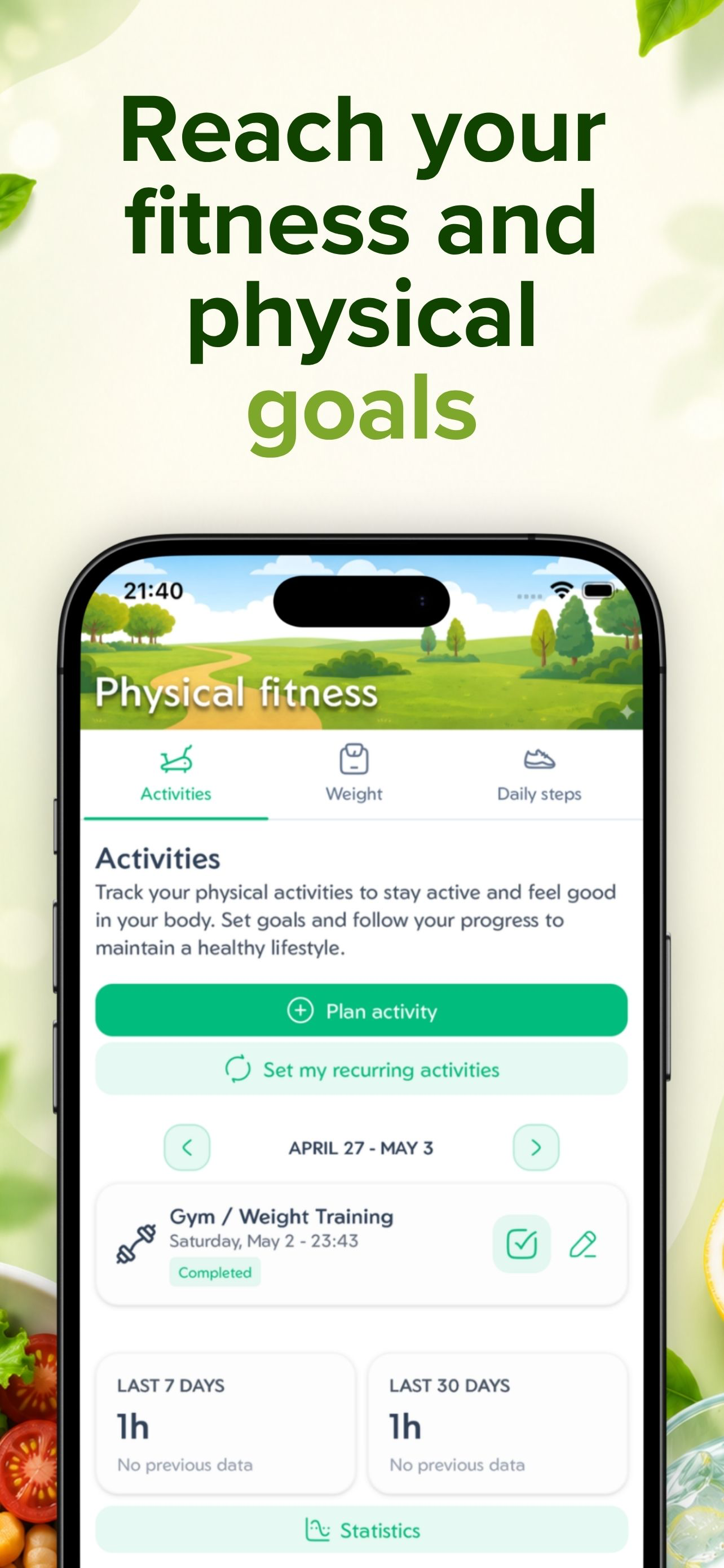 Weatly: Weight loss, nutrition screenshot 3