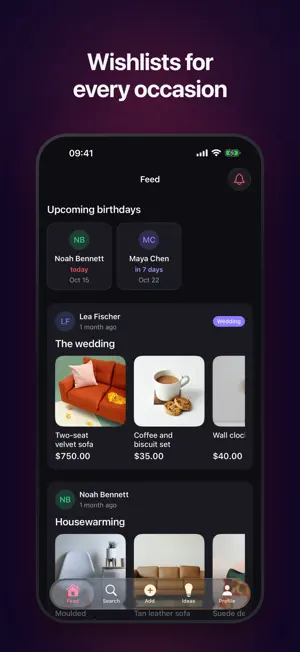 Darapo: Gift Wishlists screenshot 1