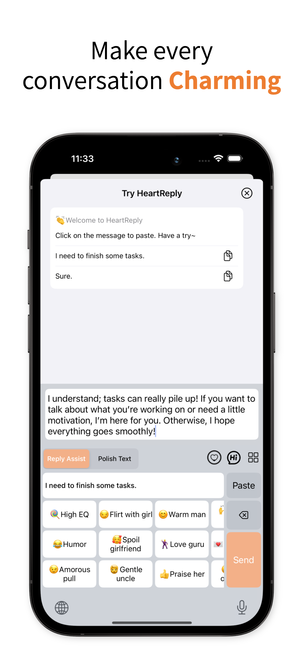 HeartReply-Player Translator