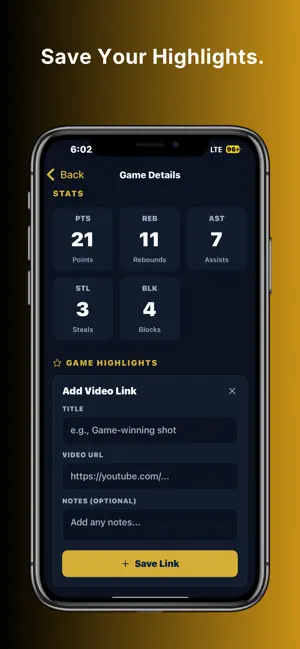 StatFlow -Youth Sports Tracker screenshot 1