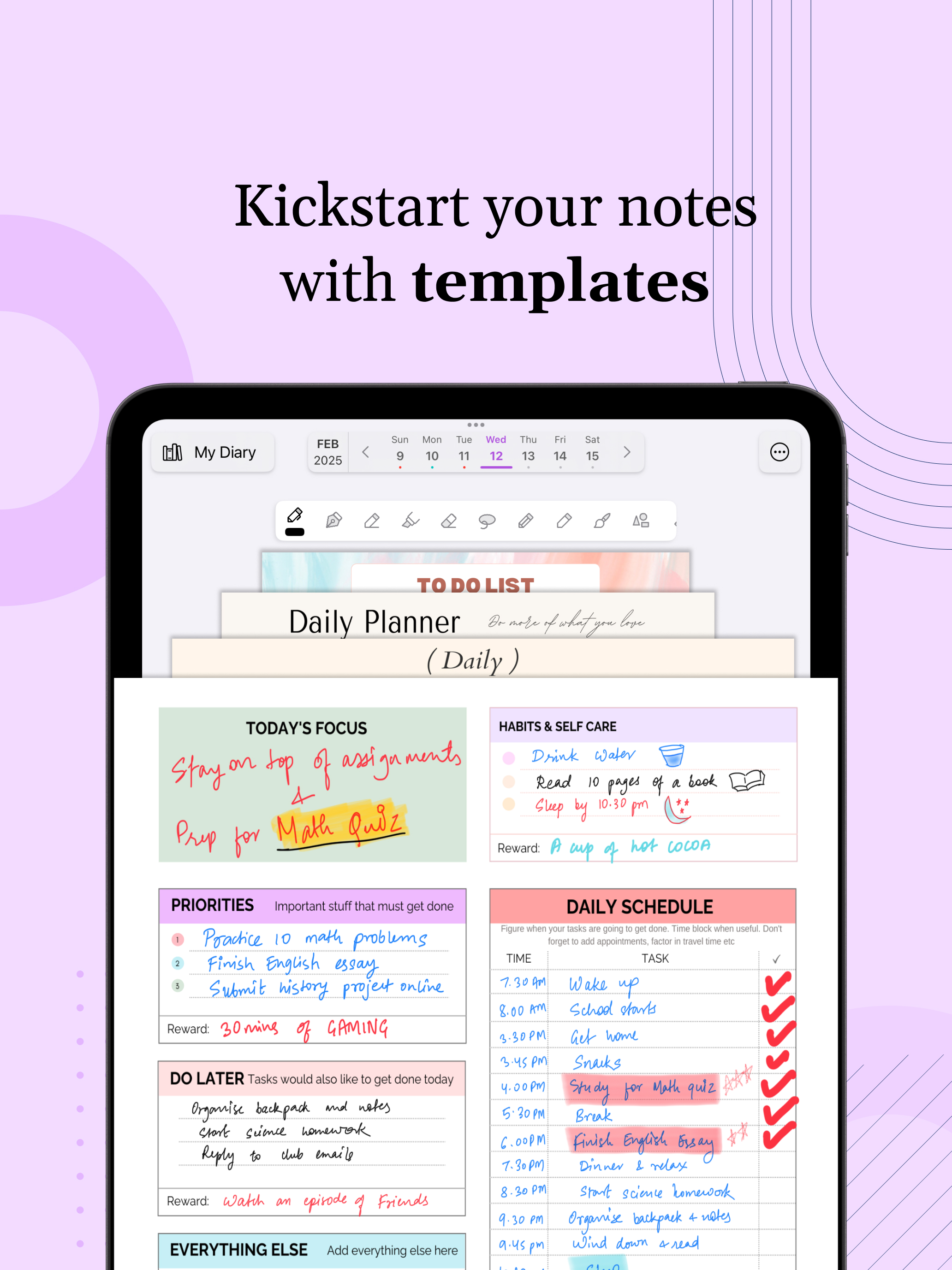 PencilDiary: Notes, PDF Markup