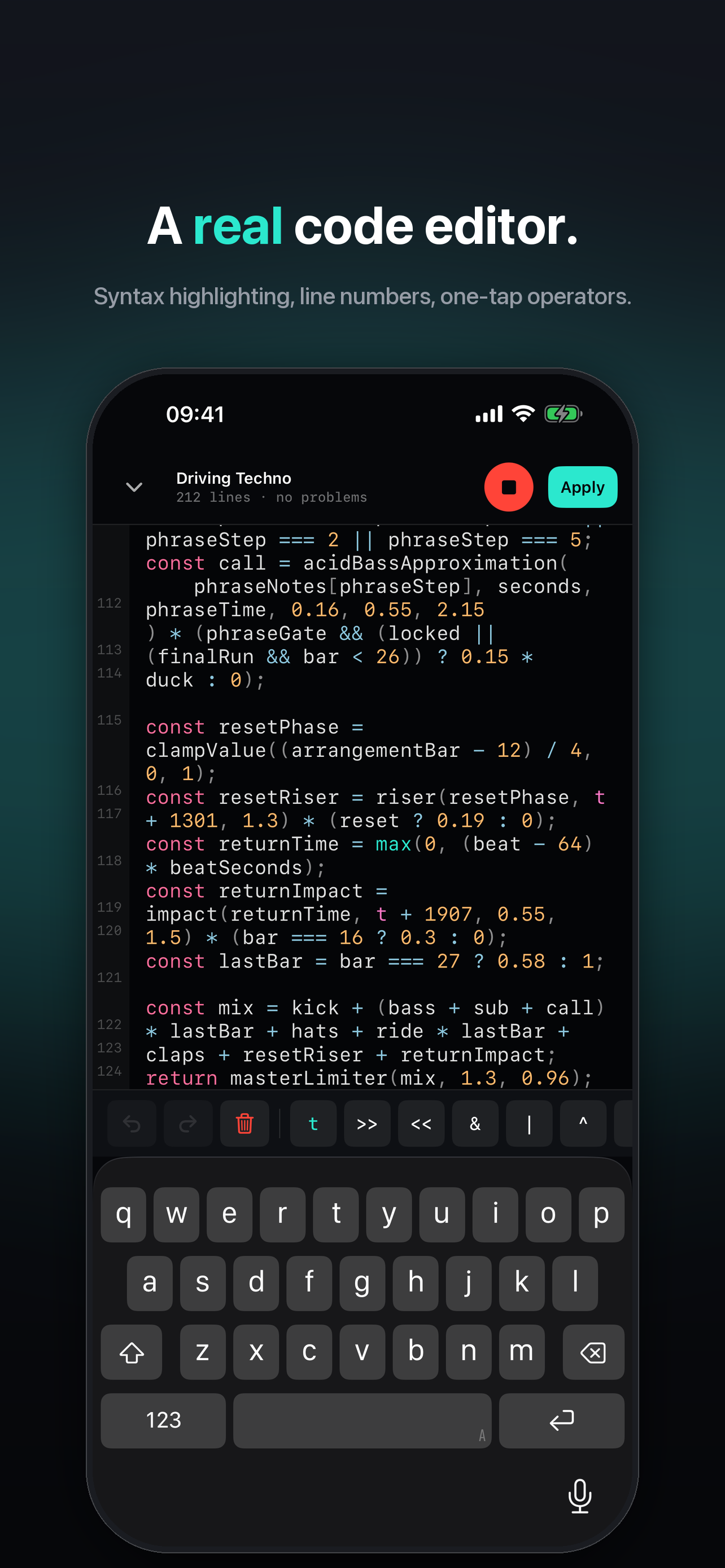 ByteBeat screenshot 4